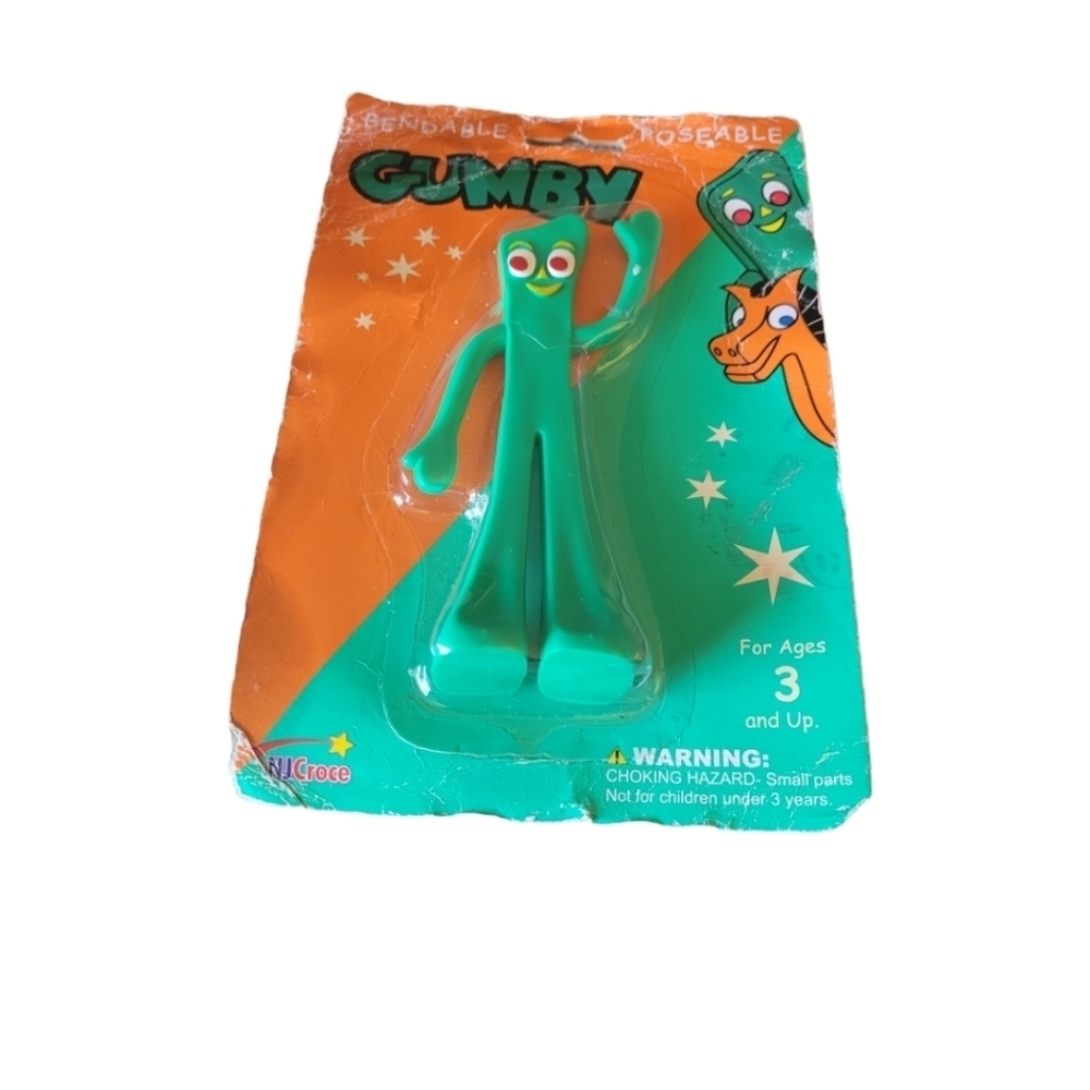 Gumby Bendable Posable Figurine 2004 New in Package